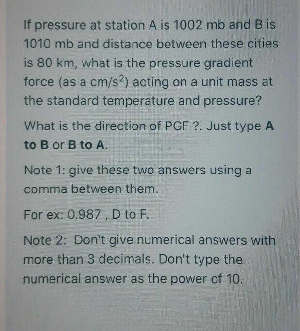 Solved Convert The Following Concentrations From Ug M3 To Chegg Com   Image