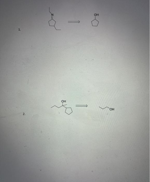 Solved Complete Syntheses For Each Pleasethese Are Synthesis | Chegg.com