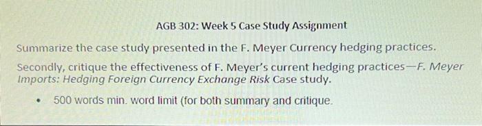 agb 302 case study 1