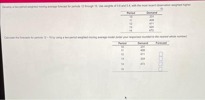 solved-develop-a-two-period-weighted-moving-average-forecast-chegg
