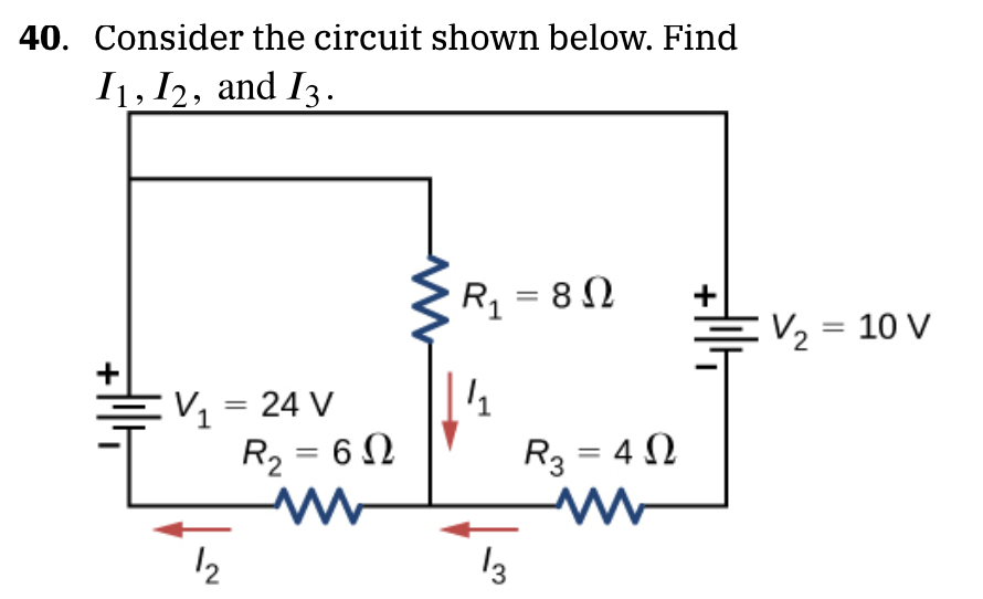 Solved Consider the circuit shown below. Find | Chegg.com