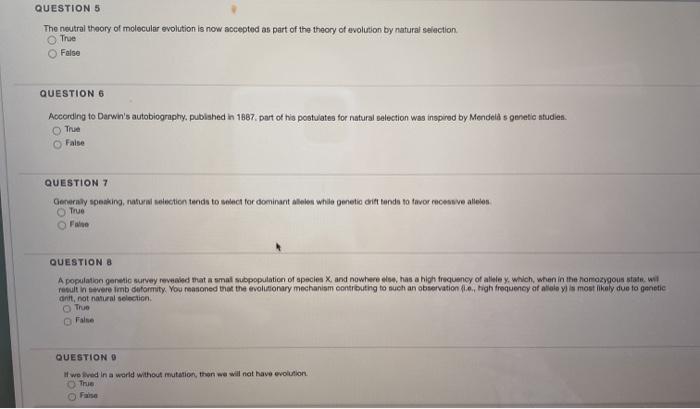 solved-question-5-the-neutral-theory-of-molecular-evolution-chegg