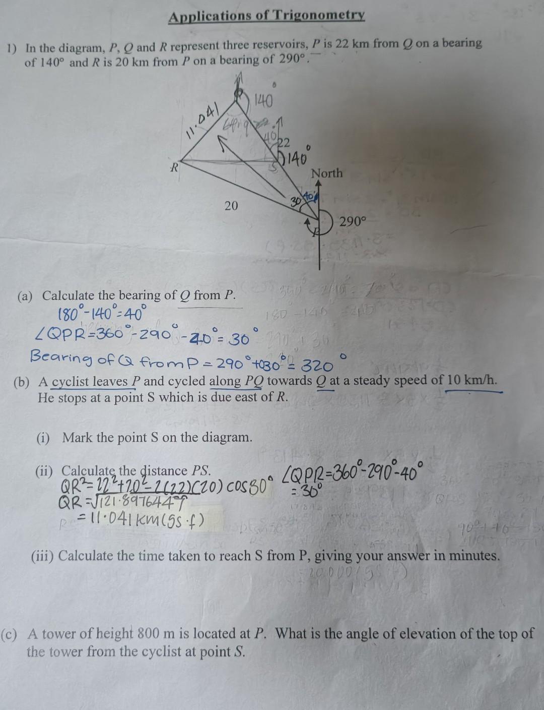 Solved 1) In the diagram, P,Q and R represent three | Chegg.com