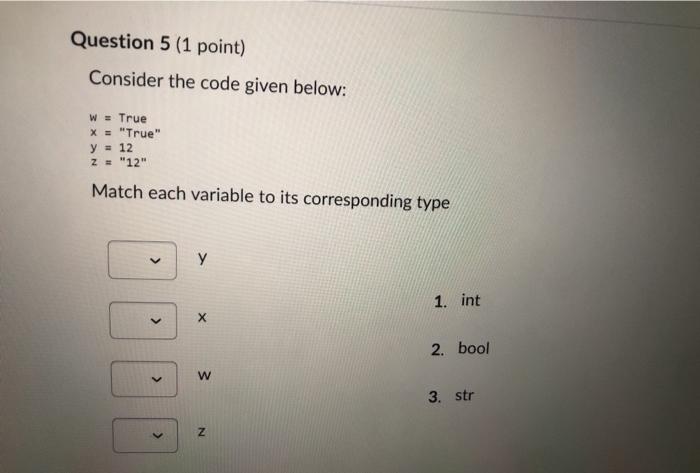 Solved Question 1 (1 point) Determine the value of x after | Chegg.com