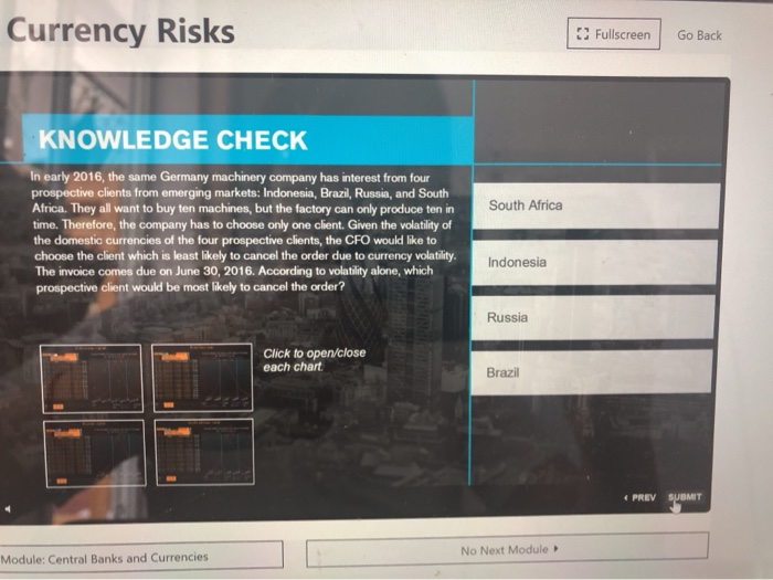 Currency Risks Fullscreen Go Back Knowledge Check Chegg Currency Risks Fullscreen Go Back Knowledge Check Chegg