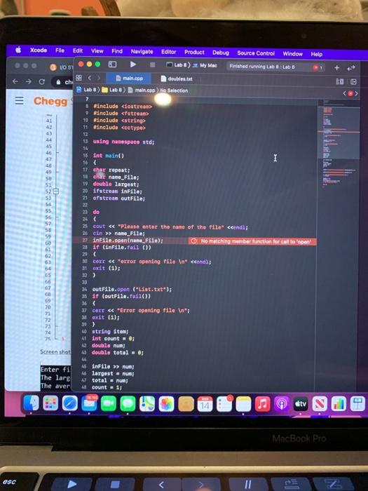 Solved what is wrong with this ? i am writting this code for | Chegg.com