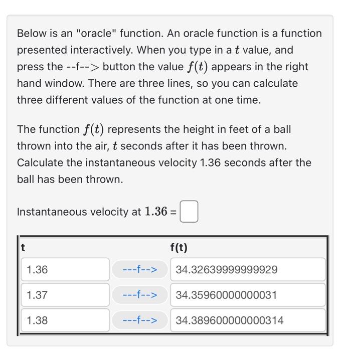 Solved Below is an "oracle" function. An oracle function is | Chegg.com