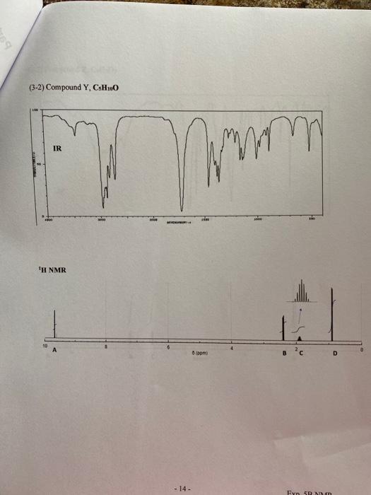Solved Exp.05B Worksheet Org. Chem. I Lab NMR spectroscopy | Chegg.com