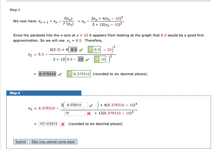 Solved Tutorial Exercise Use Newtons Method To Find The