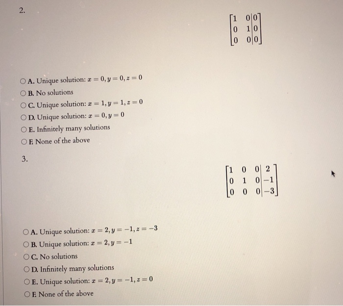 Solved they're all part of the same problem, please do all 4 | Chegg.com
