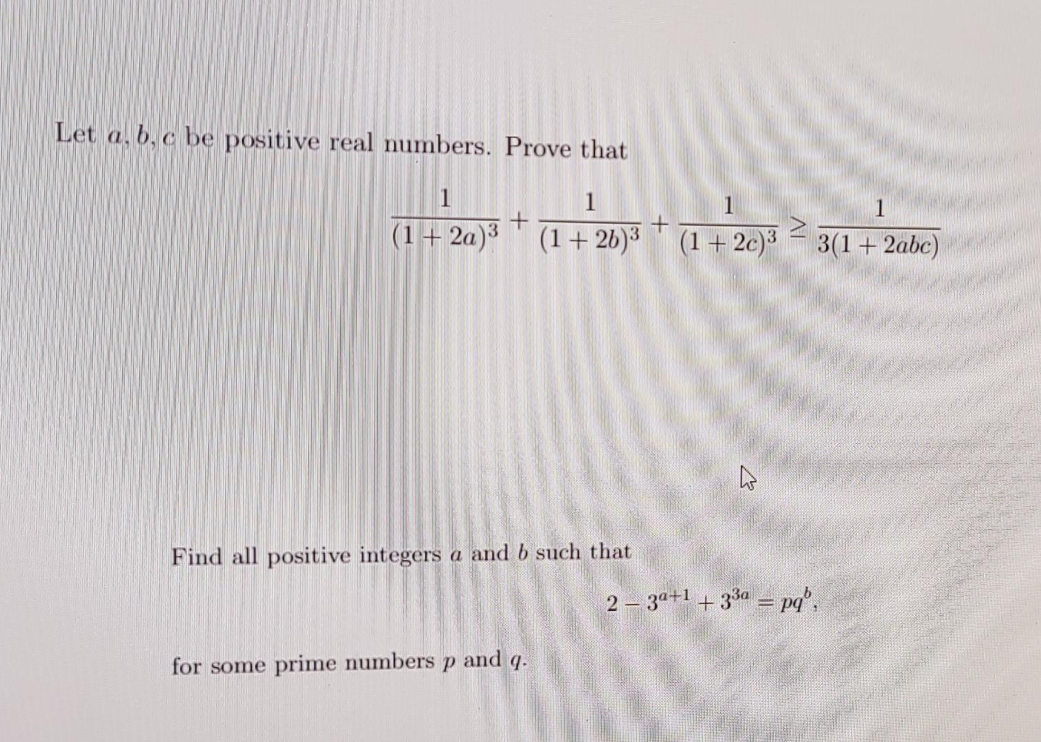 solved-let-a-b-c-be-positive-real-numbers-prove-that-1-1-chegg