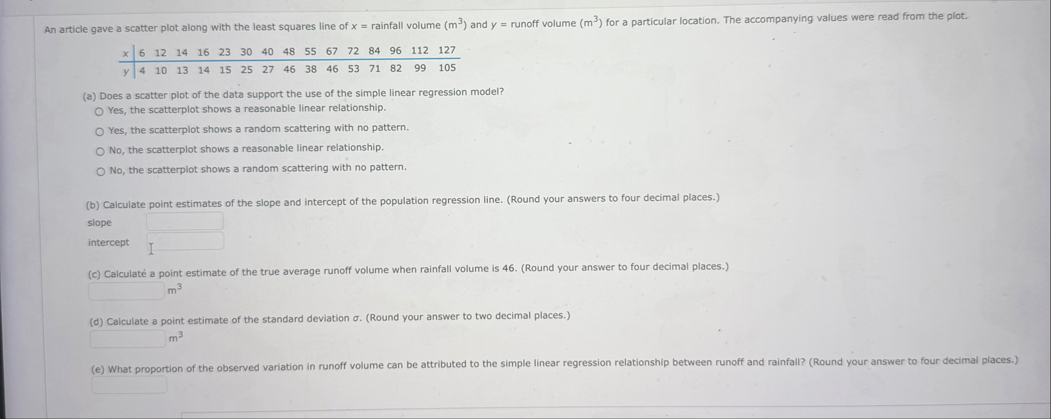 Solved \table[[x,6,12,14,16,23,30,40,48,55,67,72,84,96,112,1 | Chegg.com