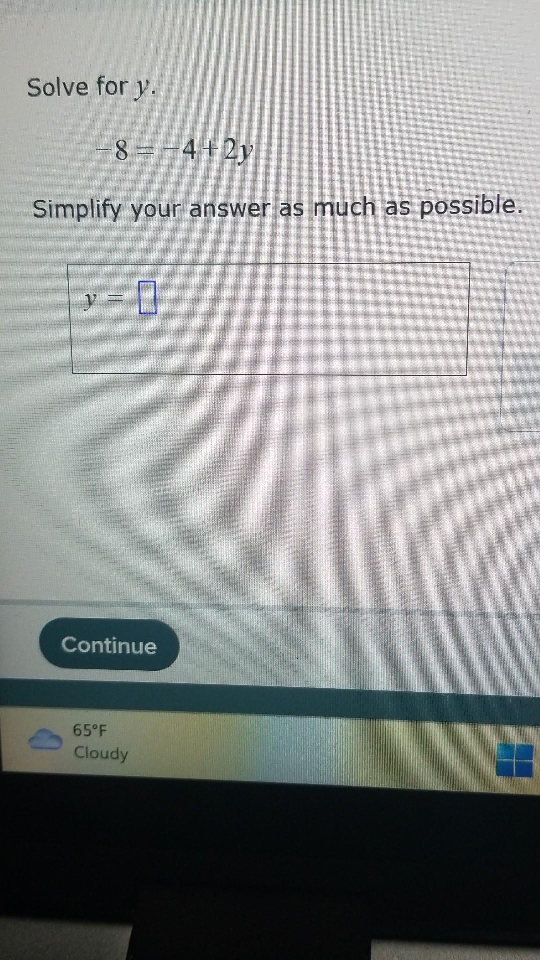 12x 4y 8 answer