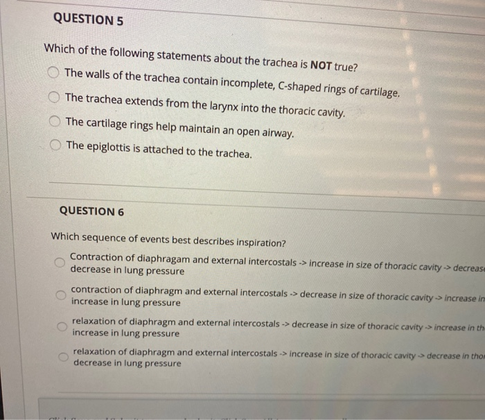 Solved QUESTION 1 The nose warms air moistens air O filters