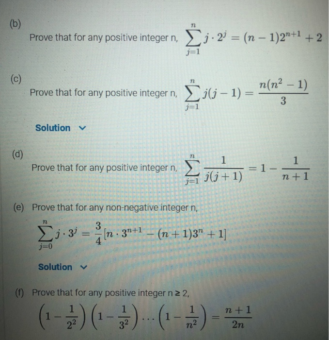 Solved (b) Prove That For Any Positive Integer N, J. 21 = (n | Chegg.com