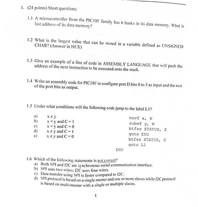 Solved These questions are simply general questions without | Chegg.com