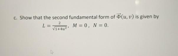 Solved 5 35 Pts Consider The Surface S Given By U V Chegg Com