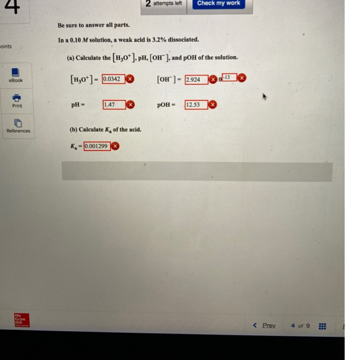 Solved 2 Attempts Left Check My Work Be Sure To Answer All | Chegg.com