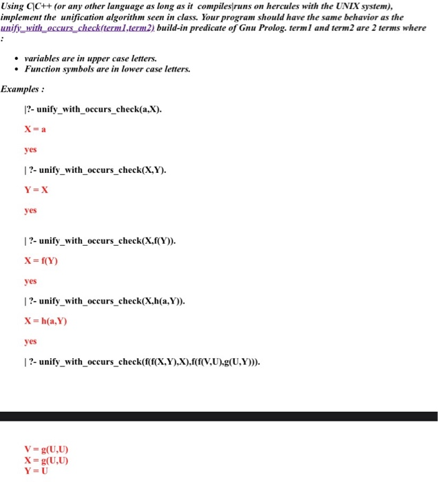 Solved Ineed A Working Code In Either C Java For The Un