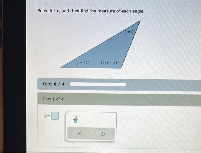 find the measure of angle b