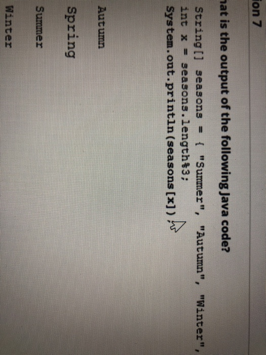 Solved public static void main(String[] args) { int[] array | Chegg.com