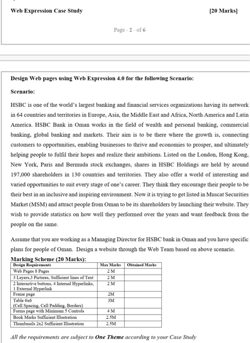 Hsbc case study questions and answers 05 picture