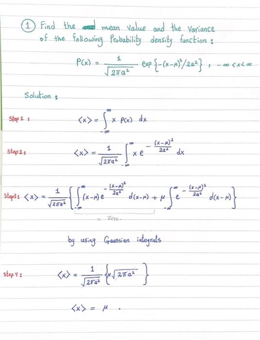 Solved i want to know how to solve step 3 from step 2, and | Chegg.com