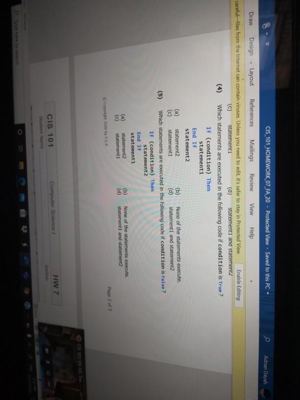 Solved Syntax Error Part 2 Exercises - Computer Programming | Chegg.com