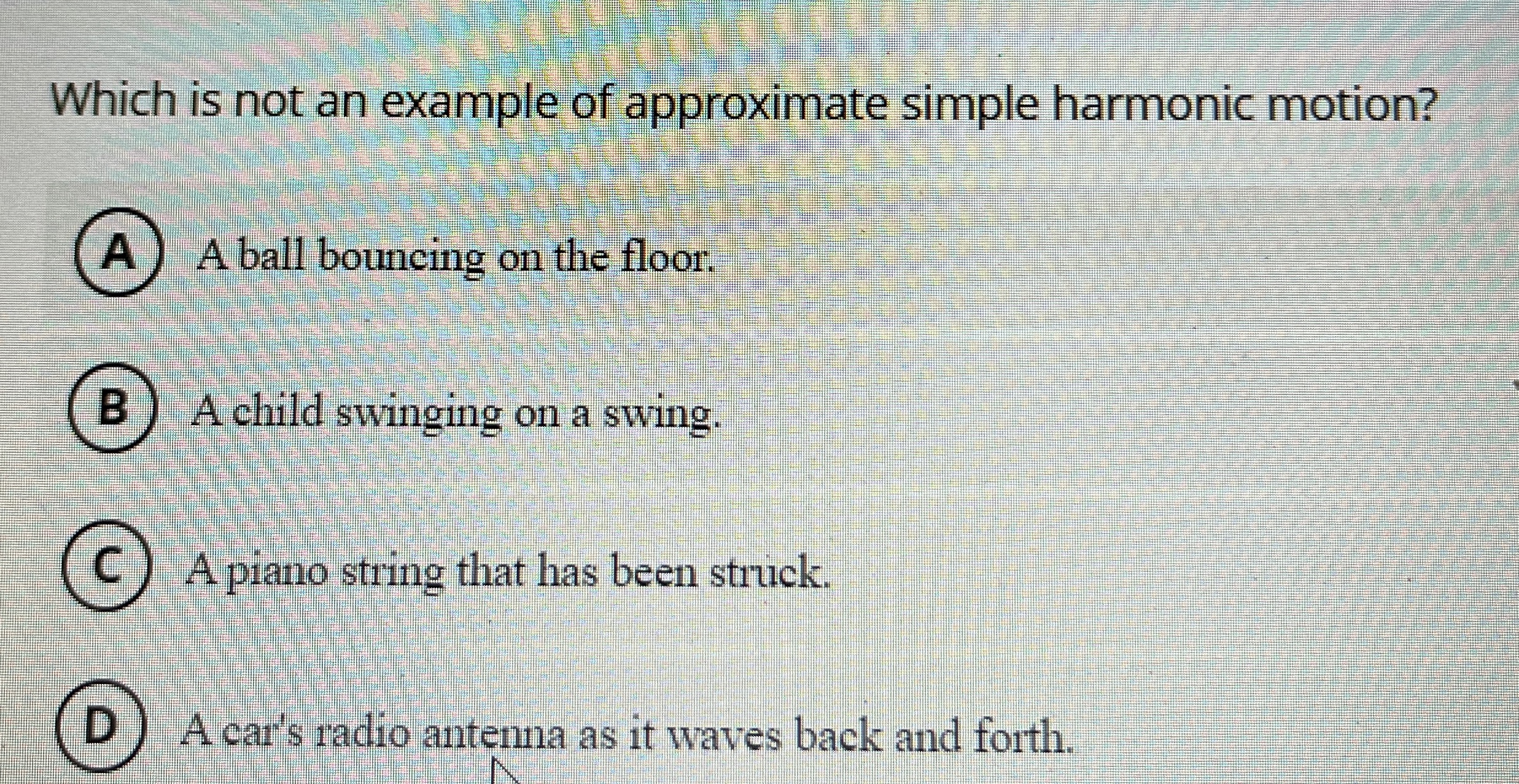 Solved Which is not an example of approximate simple | Chegg.com