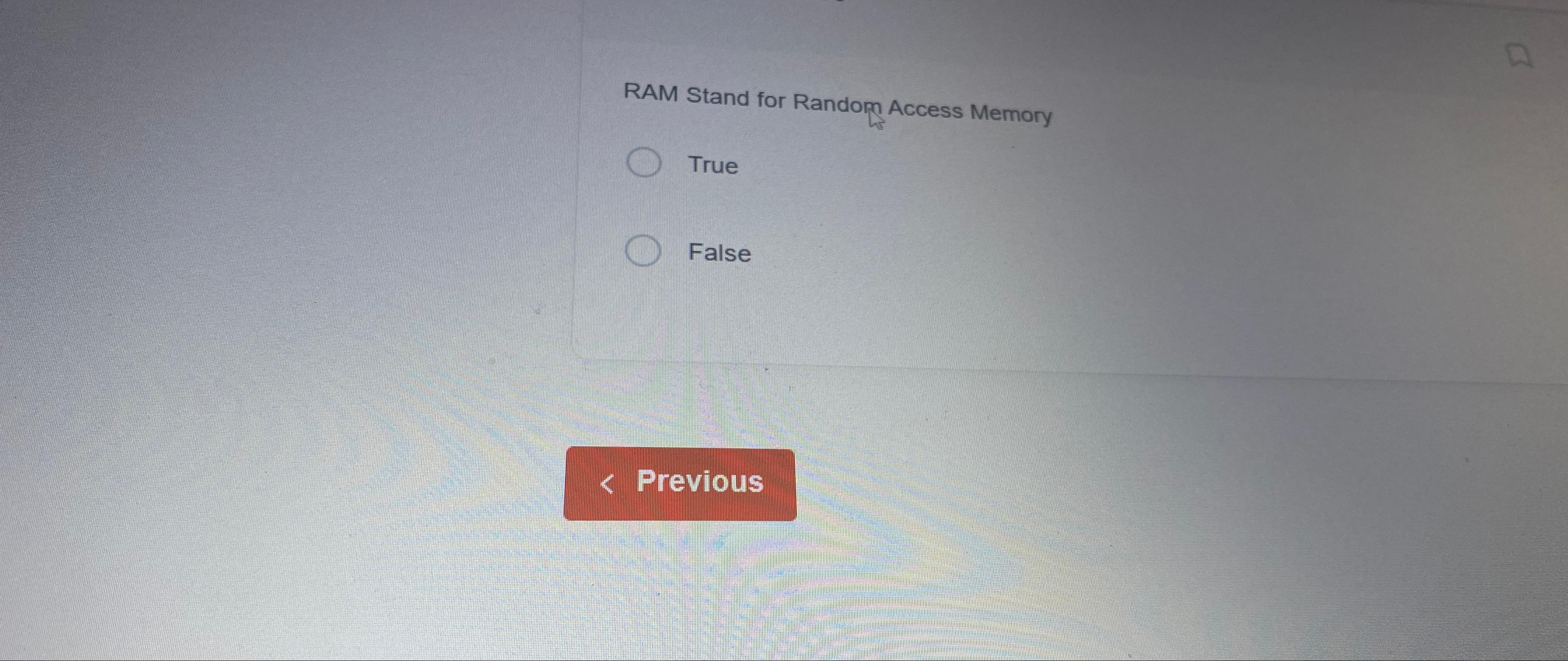 solved-ram-stand-for-random-access-memorytruefalseprevious-chegg