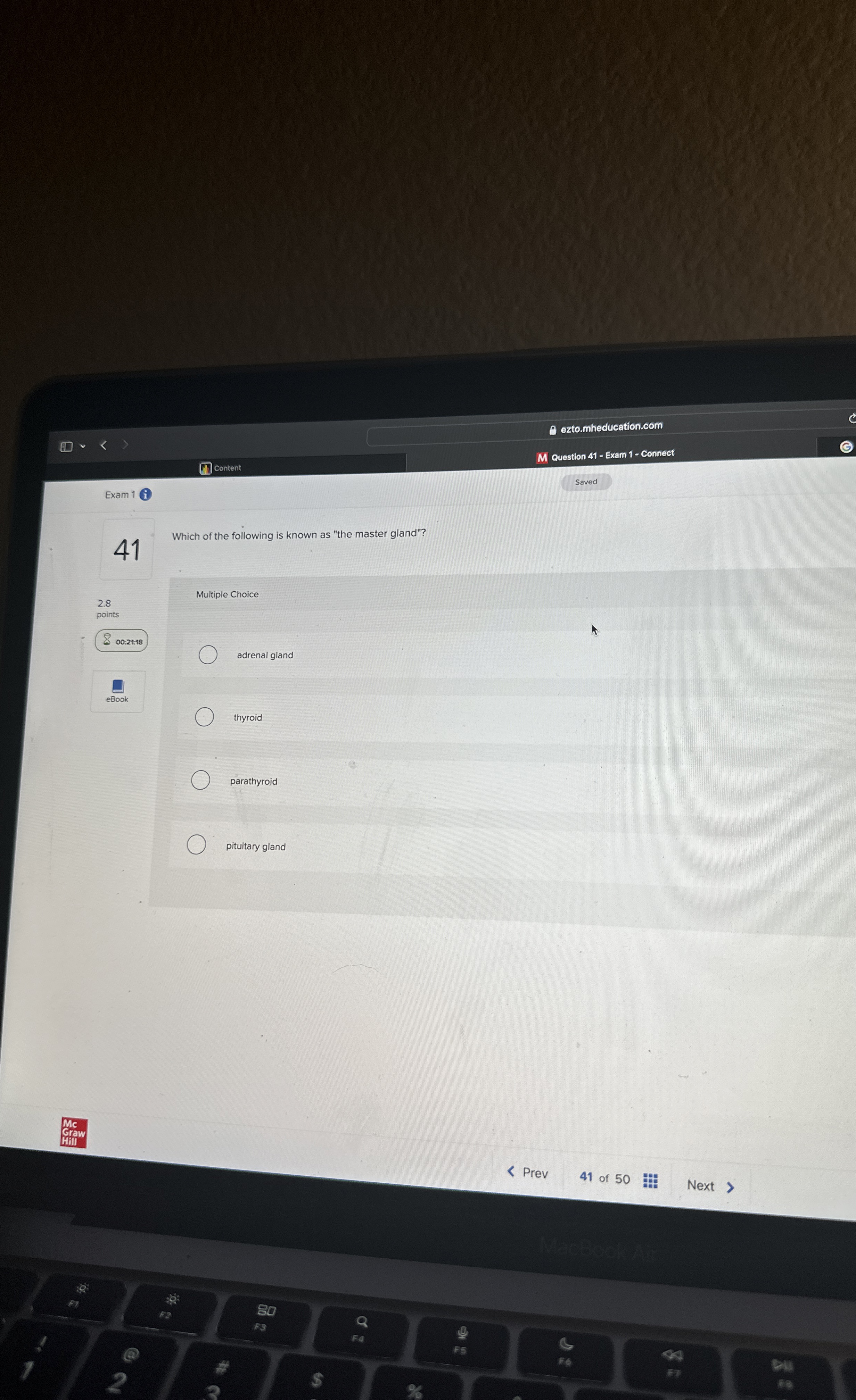 Solved Which of the following is known as "the master