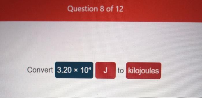 J To Kj Conversion – Convertir Joule En Kj – GMLYP