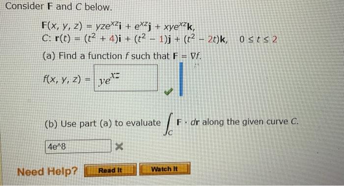 Solved Consider F and C below. | Chegg.com