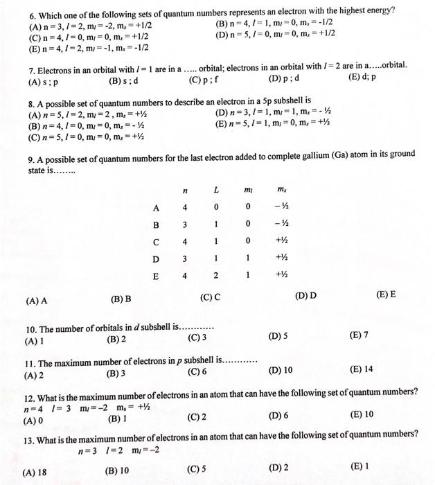 solved-6-which-one-of-the-following-sets-of-quantum-numbers-chegg