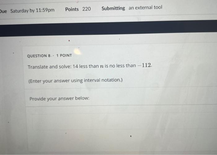 Solved Provide your answer below: | Chegg.com