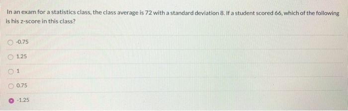 Solved The mean score on a standardized math exam is 72.6; | Chegg.com