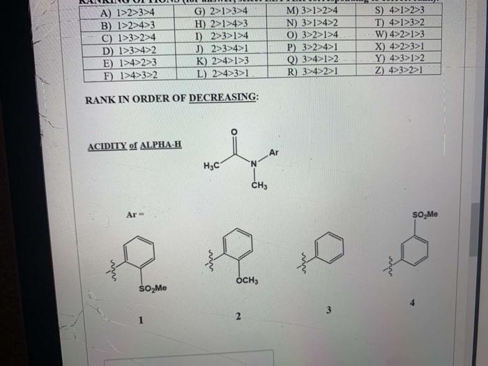 Solved A 1 2 3 4 B 1 2 4 3 C 1 3 2 4 D 1 3 4 2 E Chegg Com