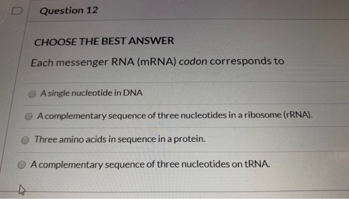 Solved 1 pts D Question 6 CHOOSE THE BEST ANSWER FOR EACH | Chegg.com