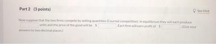 Solved 06 Question (5 points) See page 532 Consider a market | Chegg.com