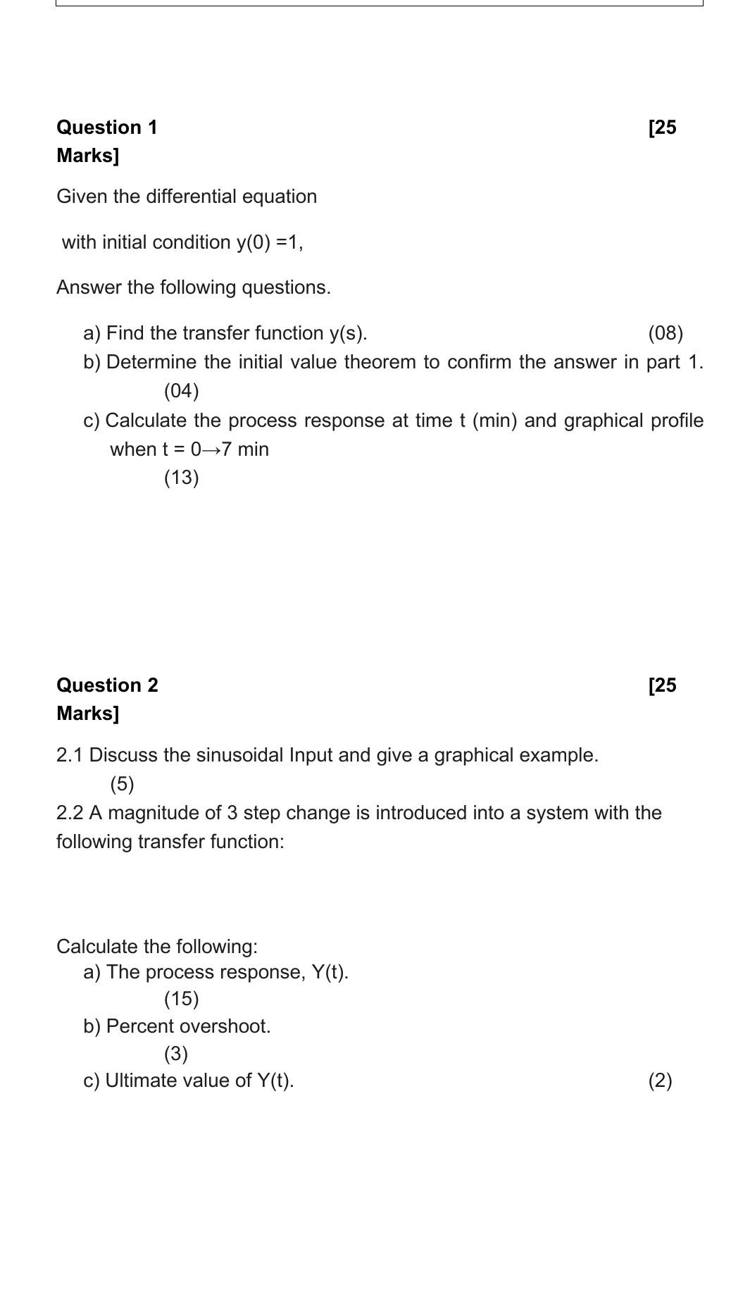 Solved Question 1 25 Marks Given The Differential Equation Chegg solved-question-1-25-marks-given-the-differential-equation-chegg