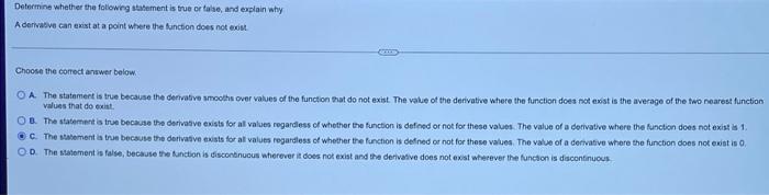 solved-determine-whether-the-following-statement-is-true-or-chegg