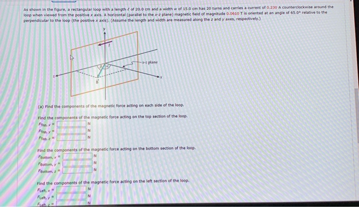 Solved As shown in the figure, a rectangular loop with a | Chegg.com