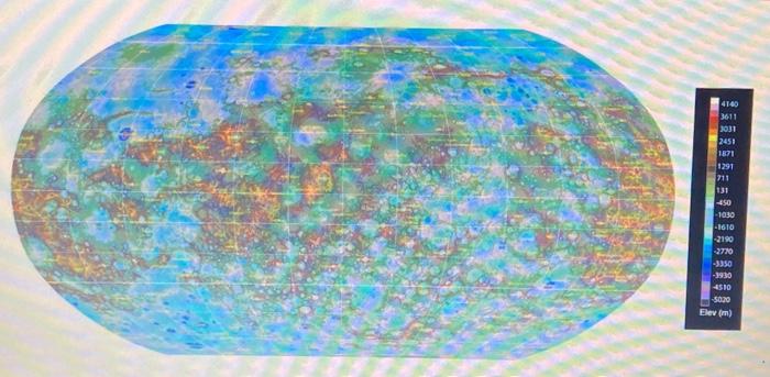 Solved Background A topographic map uses color coding to | Chegg.com