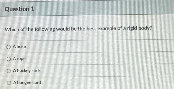 Solved Question 1 Which of the following would be the best | Chegg.com