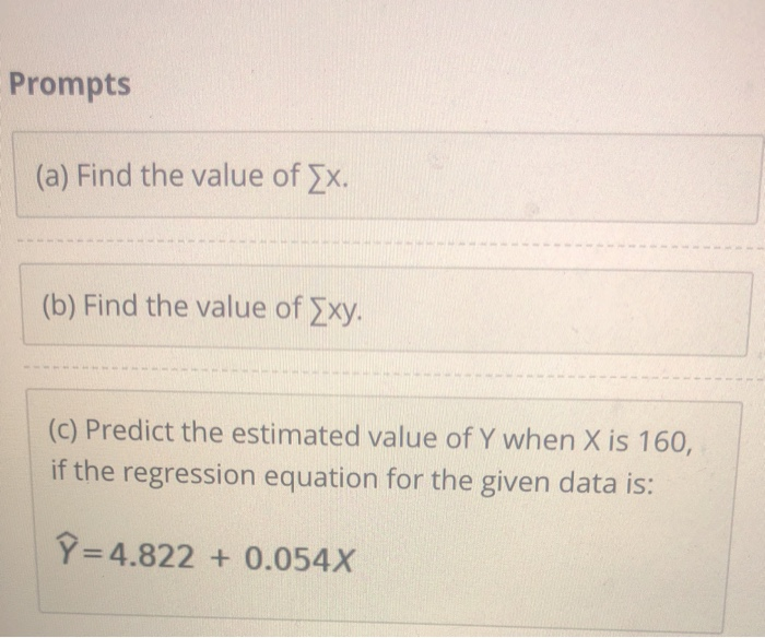 Solved You are given the following sample data for two | Chegg.com