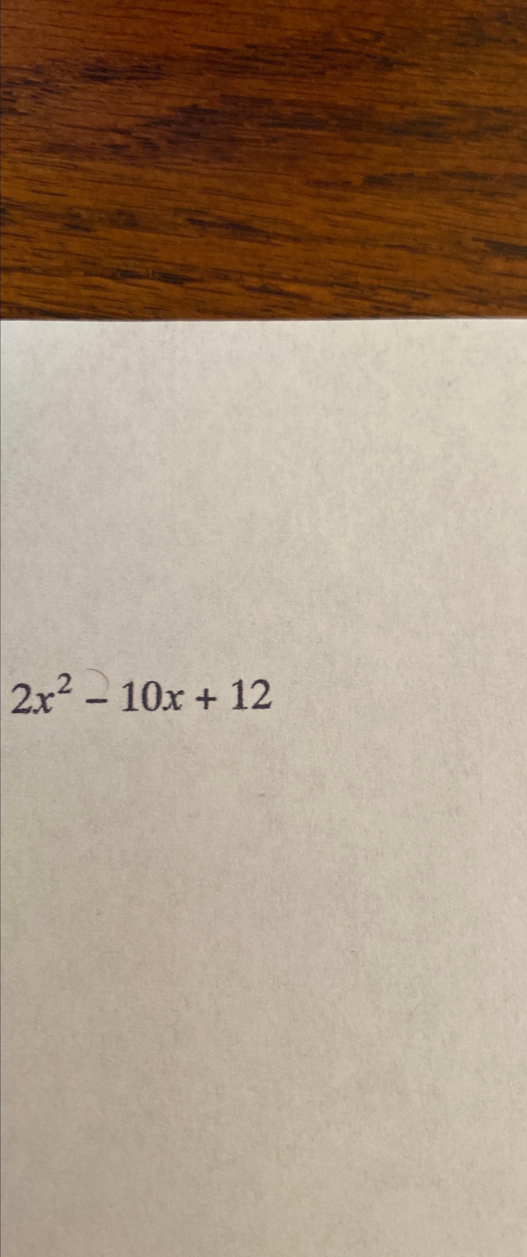 5x 2x 10 3x 2 12
