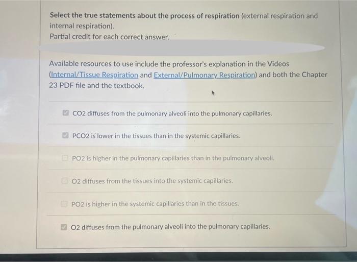 Solved Select the true statements about the process of | Chegg.com