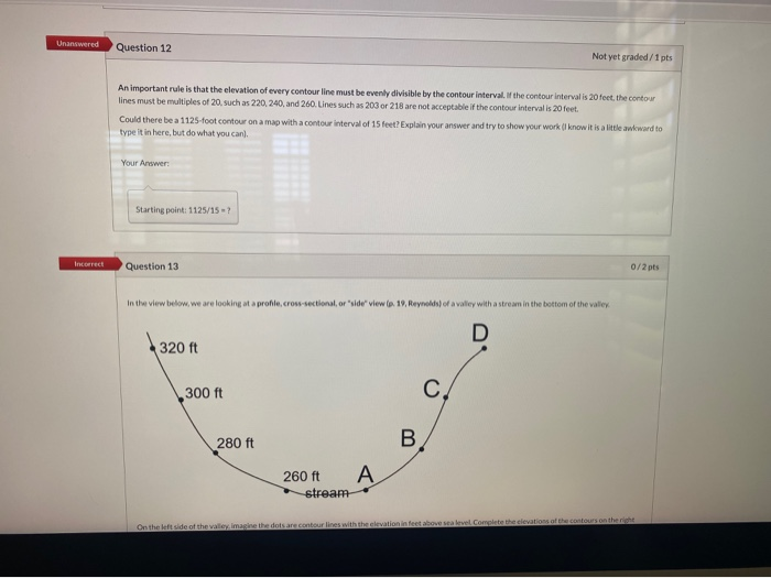 Solved Unanswered Question 12 Not yet graded/1 pts An | Chegg.com