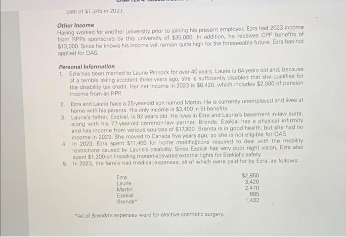 silve question using canadian taxation rules and | Chegg.com