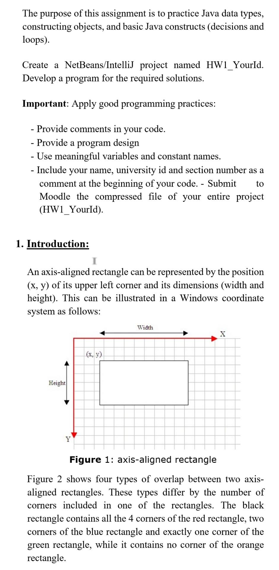 what are assignment statements in java